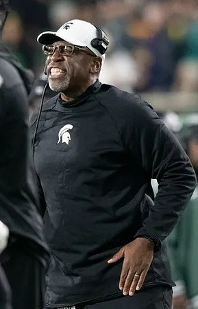 Michigan State Head Coach Harlon Barnett