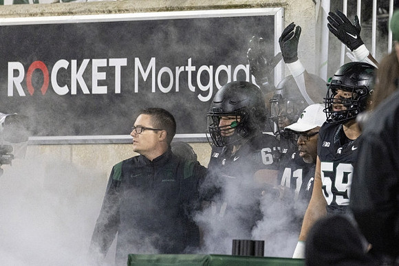 Michigan State Head Coach Harlon Barnett