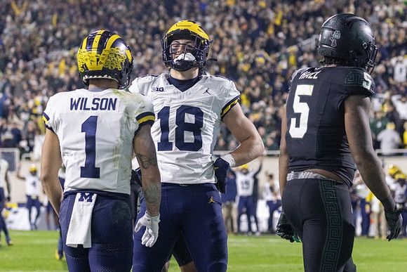 Roman Wilson (1) and Colston Loveland (18)