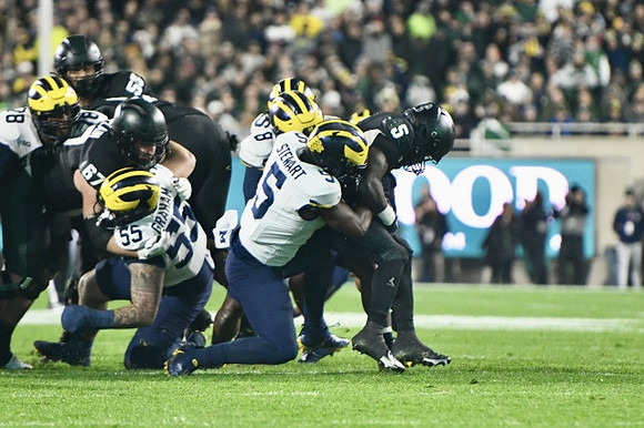 Kenneth Grant (78), Mason Graham (55), Derrick Moore (8), and Josaiah Stewart (5)