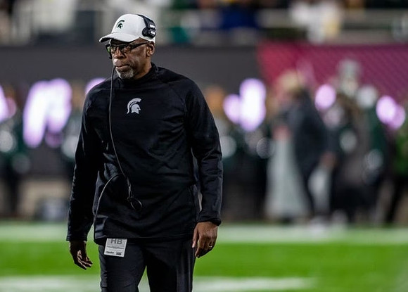 Michigan State Head Coach Harlon Barnett