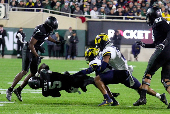 Quinten Johnson (28) and Will Johnson (2)