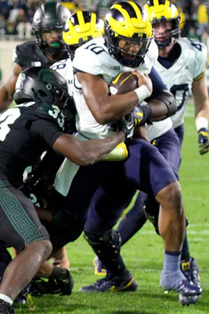 Benjamin Hall (28), Alex Orji (10), and Josh Beetham (40)
