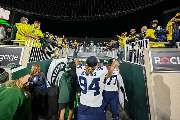 Kris Jenkins (94) and Trevor Keegan (77)
