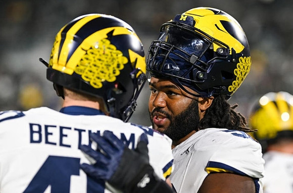 Josh Beetham (40) and Kris Jenkins (94)