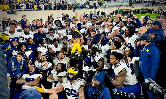 Paul Bunyan Trophy and Michigan Team