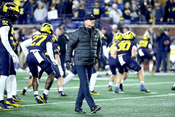 Jim Harbaugh and Michigan Team
