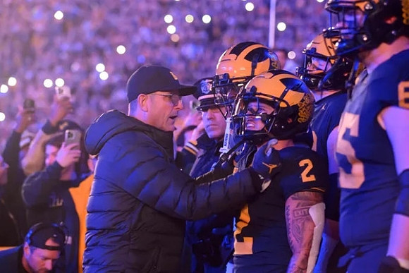 Jim Harbaugh and Michigan Team