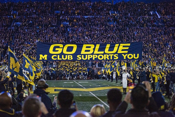 Michigan Team and Michigan Band