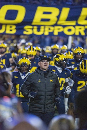 Jim Harbaugh and Michigan Team