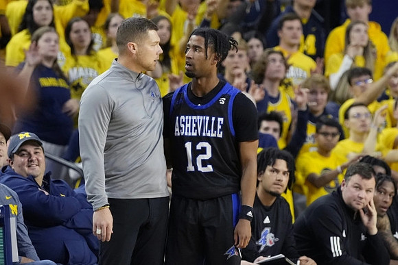 UNC-Asheville Head Coach Mike Morrell