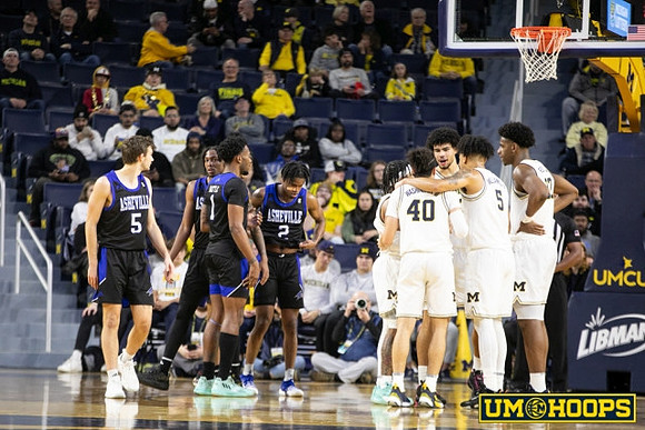 Dug McDaniel (0), George Washington III (40), Olivier Nkamhoua (13), Terrance Williams II (5), and Tarris Reed Jr. (32)
