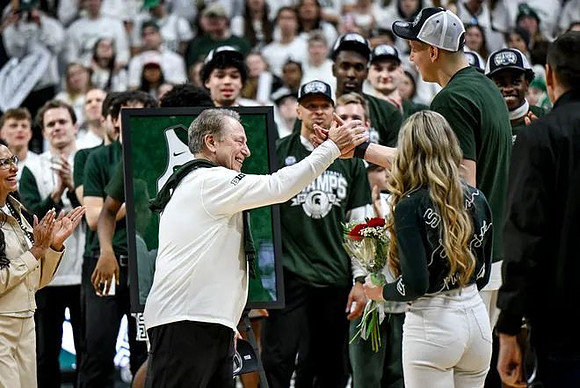 Michigan State Head Coach Tom Izzo