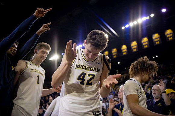 Danny Wolf (1), Will Tschetter (42), and Tre Donaldson (3)