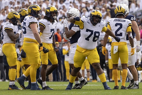 Michael Barrett (23), Mason Graham (55), Makari Paige (7), Kenneth Grant (78), and Will Johnson (2)
