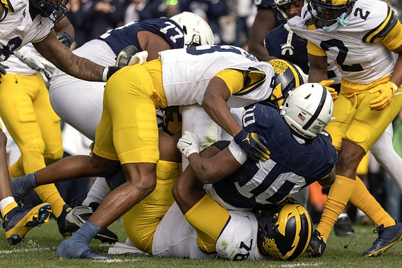 Derrick Moore (8), Kenneth Grant (78), Will Johnson (2), and Keon Sabb (3)