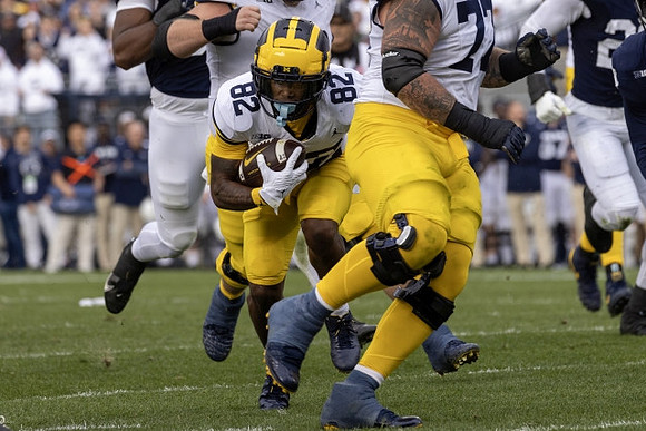 Semaj Morgan (82) and Trevor Keegan (77)