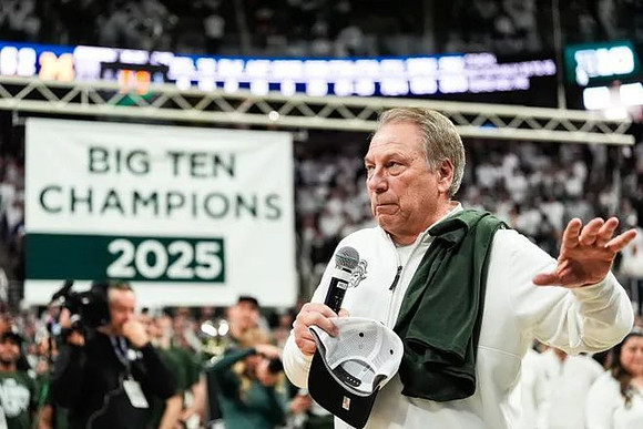 Michigan State Head Coach Tom Izzo