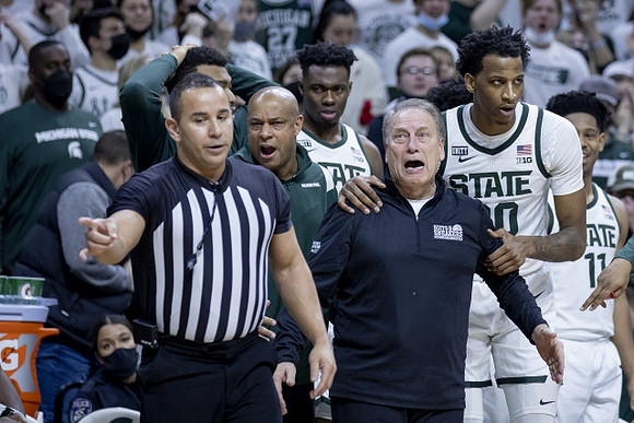 Michigan State Head Coach Tom Izzo