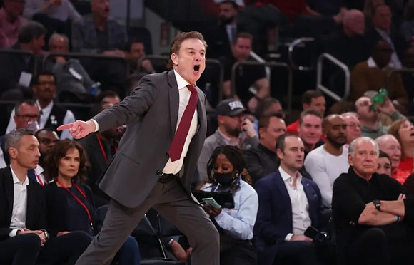 St. John's Head Coach Rich Pitino