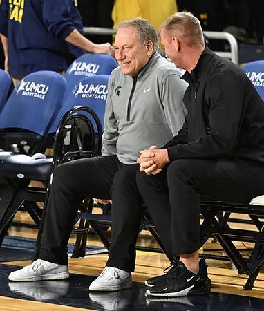 Michigan State Head Coach Tom Izzo