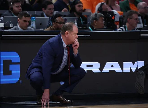 Wisconsin Head Coach Greg Gard
