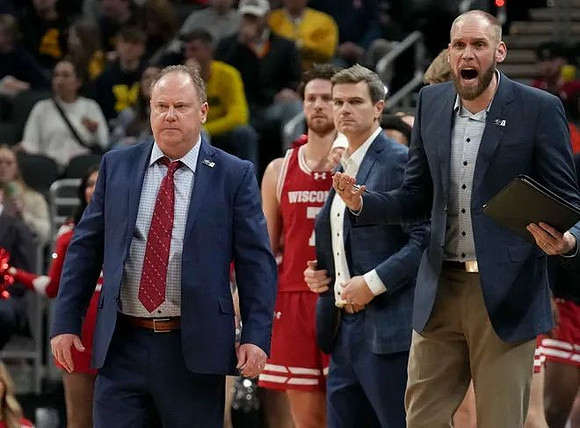 Wisconsin Head Coach Greg Gard