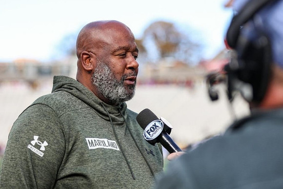 Maryland Head Coach Mike Locksley