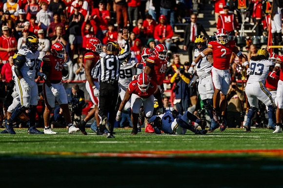 Myles Hinton (78), AJ Barner (89), Donovan Edwards (7), Trevor Keegan (77), and Trente Jones (93)