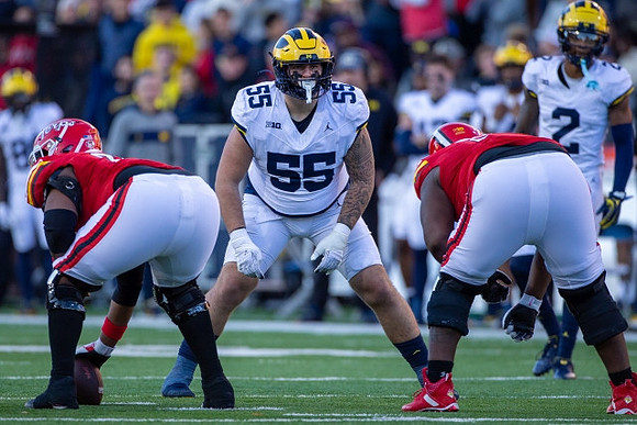 Mason Graham (55) and Will Johnson (2)