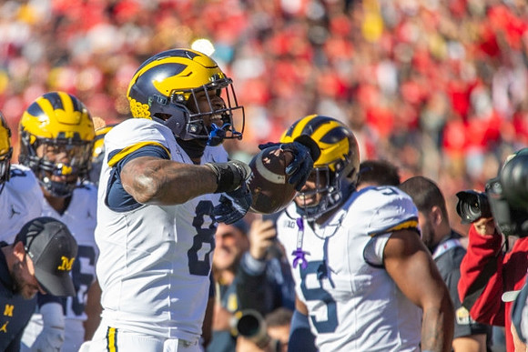 Derrick Moore (8) and Josaiah Stewart (5)