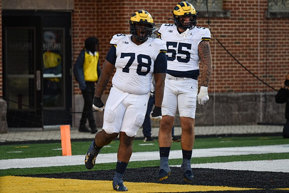Kenneth Grant (78) and Mason Graham (55)
