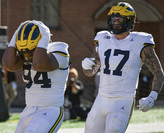 Kris Jenkins (94) and Braiden McGregor (17)
