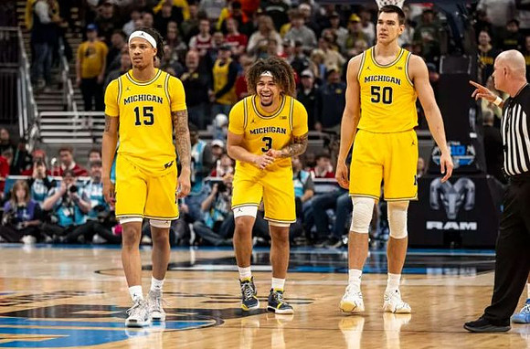Rubin Jones (15), Tre Donaldson (3), and Vladislav Goldin (50)