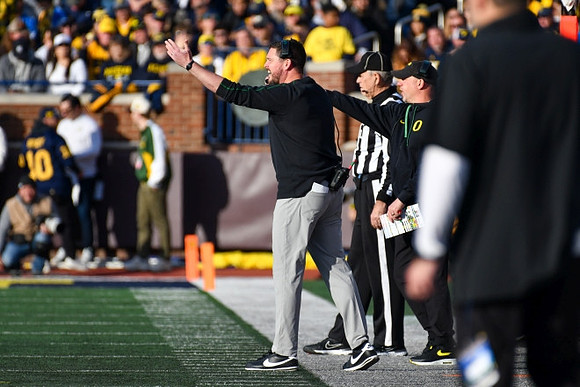 Oregon Head Coach Dan Lanning