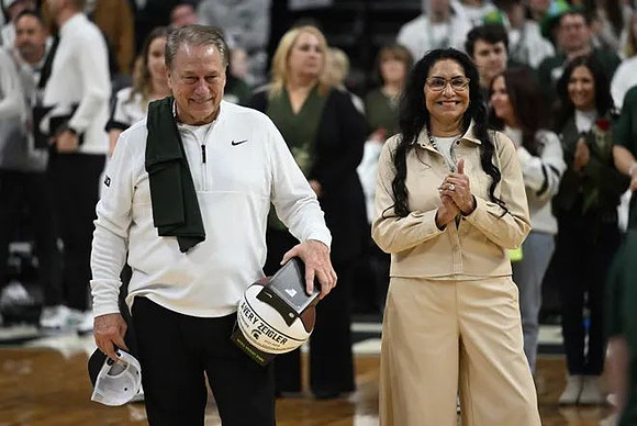 Michigan State Head Coach Tom Izzo