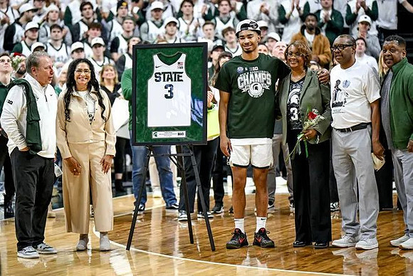 Michigan State Head Coach Tom Izzo