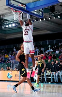 Tray Jackson (2) and Dug McDaniel (0)