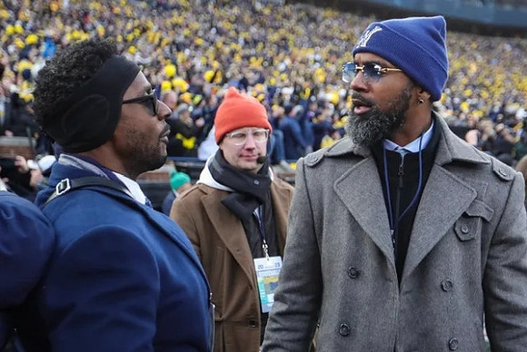 Desmond Howard and Charles Woodson