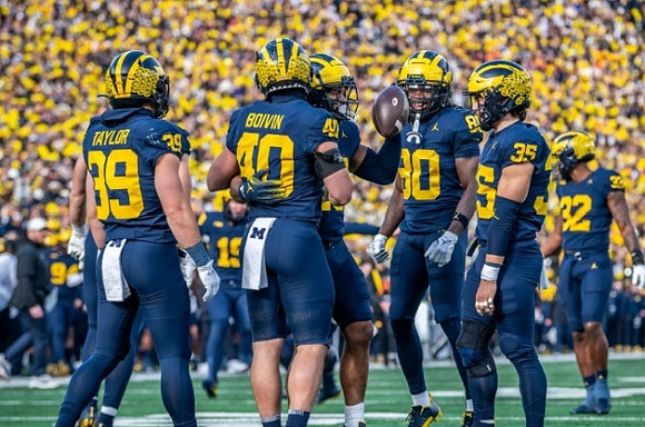 Joe Taylor (39), Christian Boivin (40), Eamonn Dennis (80), Caden Kolesar (35), and Jaylen Harrell (32)