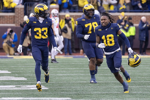 German Green (33), Kenneth Grant (78), and Ja'Den McBurrows (18)