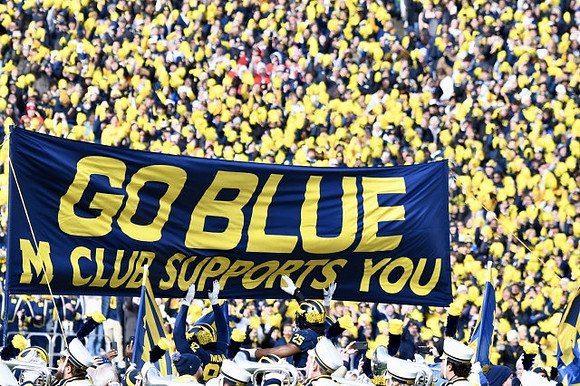 Michigan Team and Michigan Band