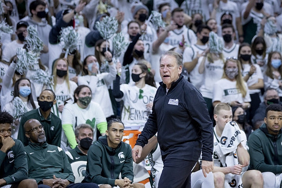 Michigan State Head Coach Tom Izzo
