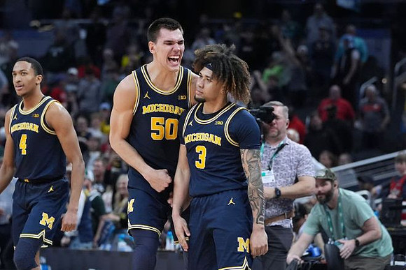 Nimari Burnett (4), Vladislav Goldin (50), and Tre Donaldson (3)