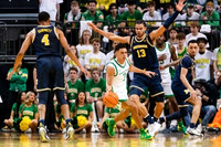 Nimari Burnett (4), Olivier Nkamhoua (13), and Jaelin Llewellyn (3)