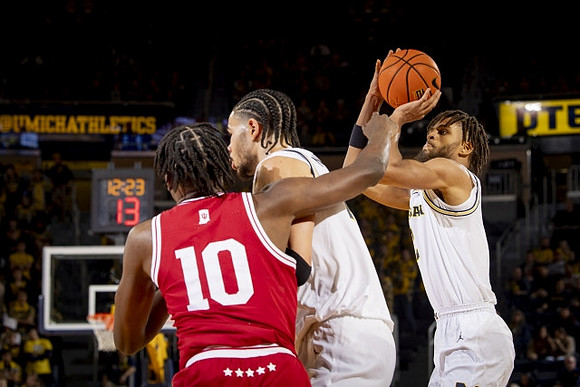 Olivier Nkamhoua (13) and Tray Jackson (2)
