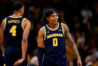Nimari Burnett (4) and Dug McDaniel (0)