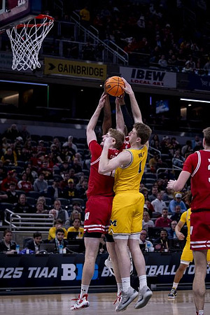 Danny Wolf (1) and Tre Donaldson (3)