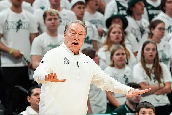 Michigan State Head Coach Tom Izzo