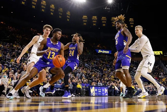 Youssef Khayat (24) and Will Tschetter (42)